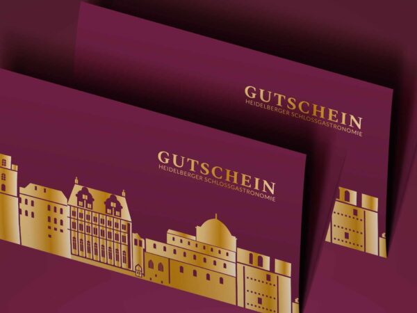 Event Gutschein Heidelberger Schlossgastronomie Geschenkidee Heidelberg