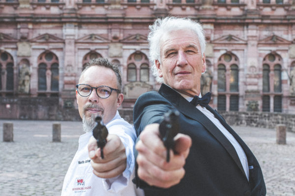 Martin Scharff und Freddy Wonder für Heidelberger Schloss Event