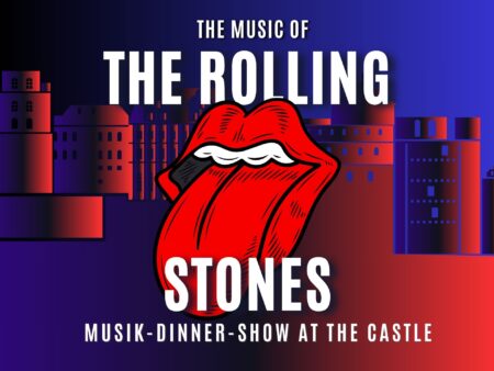 The music of the Rolling Stones at the Castle Musik-Dinner-Show Heidelberger Schloss